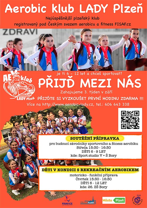 AE klub LADY Plzeň - nábor dětí